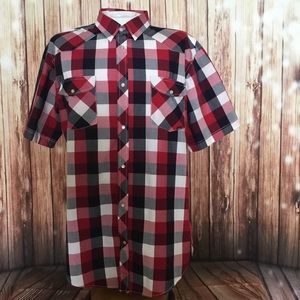 Coastal XXL Pearl Snap Bayshore Button Front Shirt